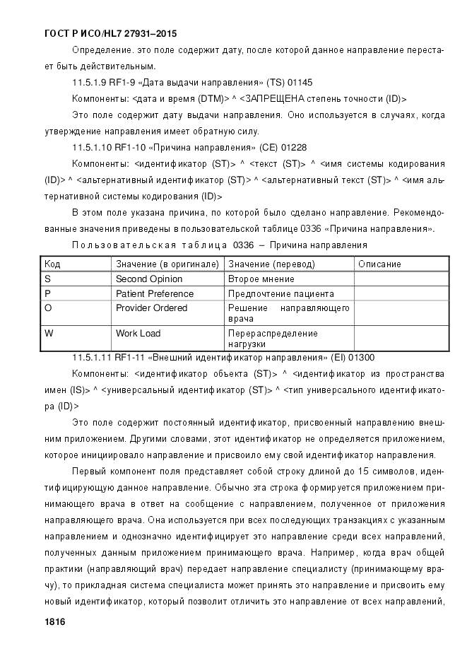 ГОСТ Р ИСО/HL 7 27931-2015, страница 1823